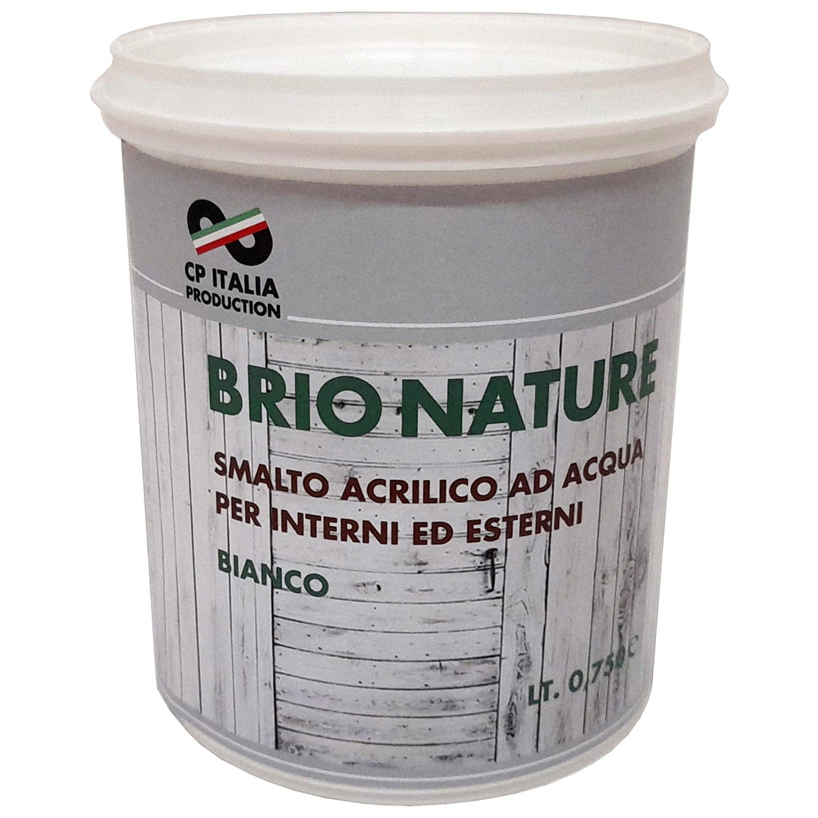 6pz smalto satinato all'acqua brionature bianco lt.0,750 cod:ferx.5749