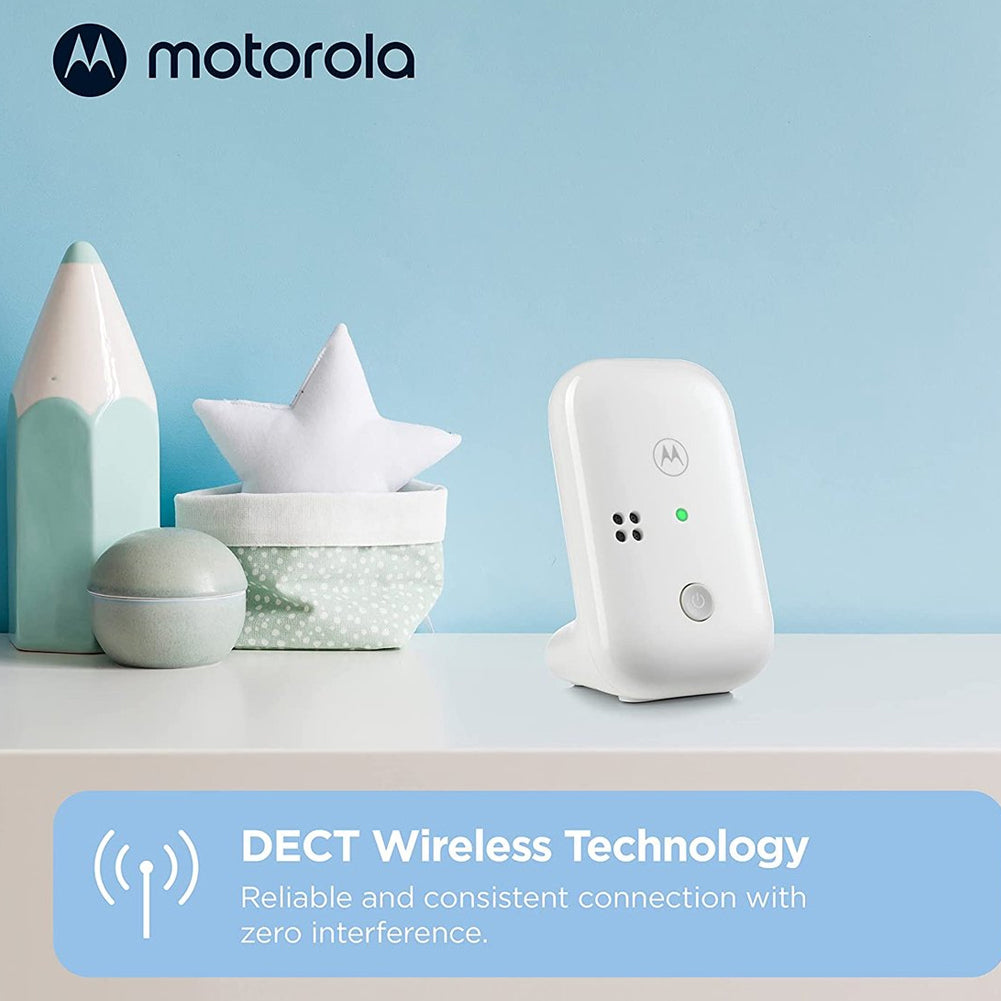 Motorola Nursey Baby Monitor PIP10 Portata 300 metri Wireless Led Controllo Audio