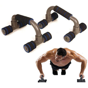 Set 2 Maniglie Flessioni Palestra Allenamento Muscoli Pettorali Braccia Spalle