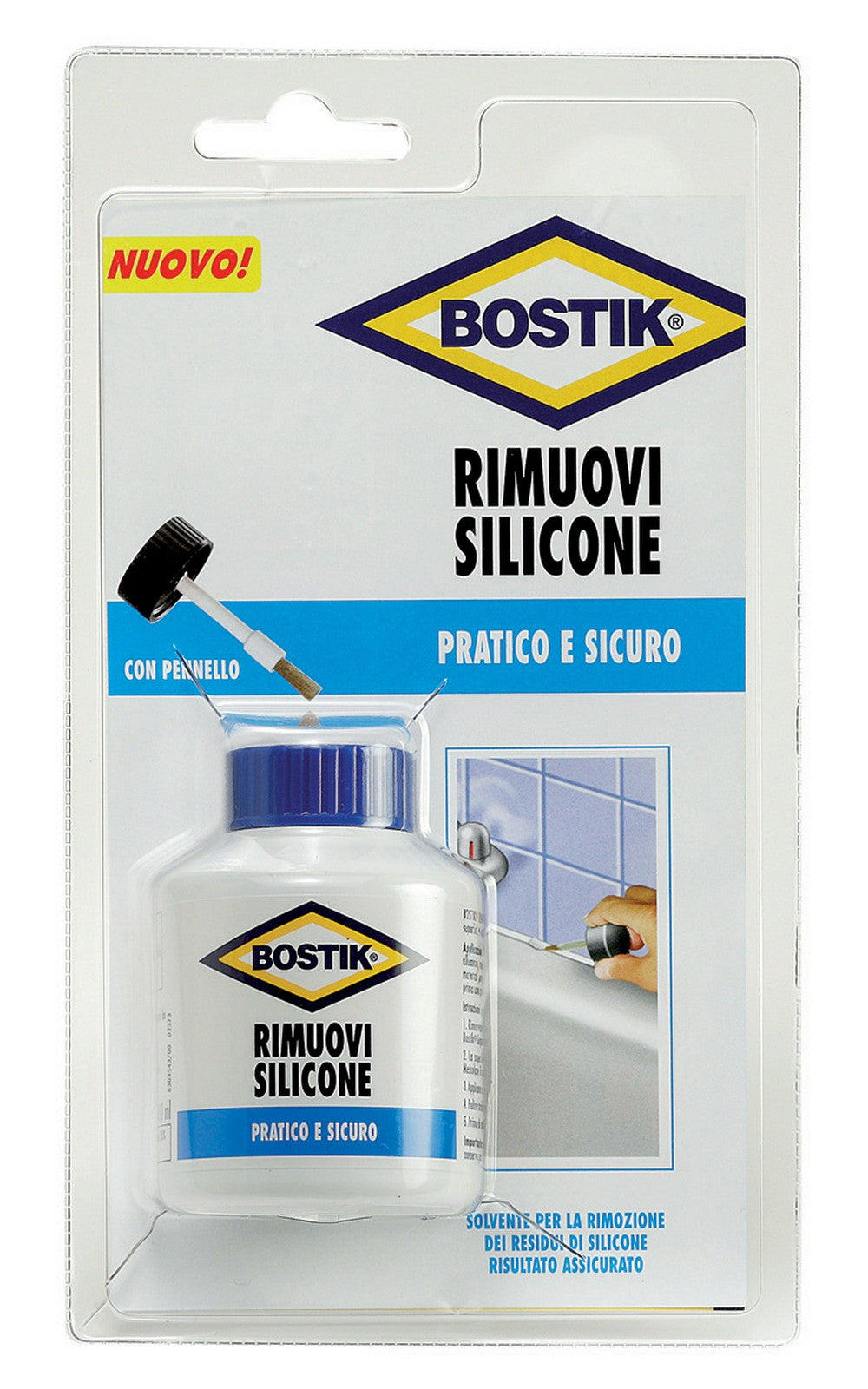 12pz bostik rimuovi silicone ml.100 57535