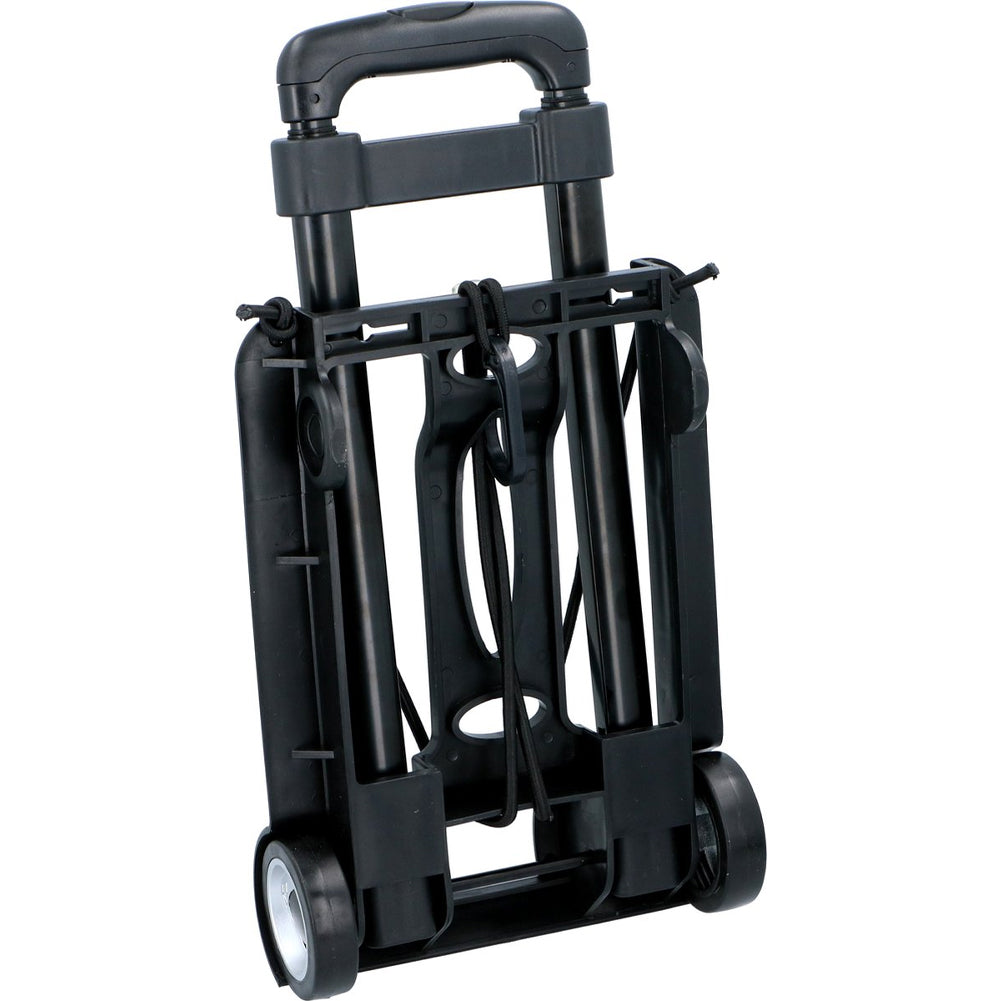 Carrello Pieghevole Porta Valigie Maniglia Estensibile Portata 40 kg Portapacchi