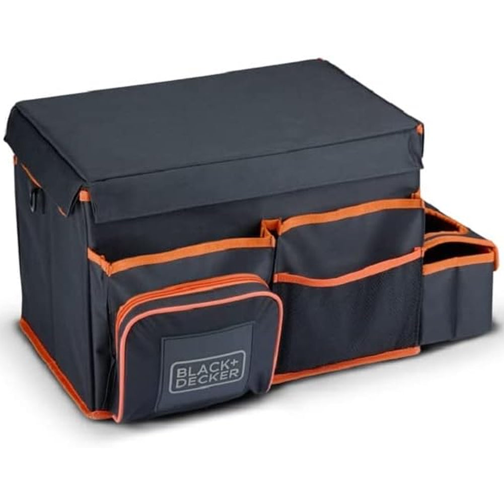 BLACK+DECKER Borsa Organizer Bagagliaio con Tracolla e Portabevande da Viaggio