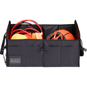 BLACK+DECKER Organizer Borsa da Bagagliaio Pieghevole Baule Portaoggetti per Auto