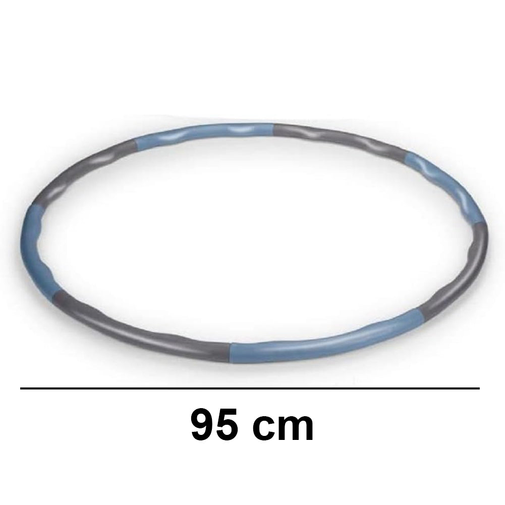 Hula Hoop con Peso 890 gr Attrezzatura Fitness 95 cm per Allenamento Palestra