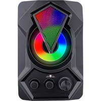 Kit Subwoofer Casse Speaker Gaming Aux USB Bluetooth Altoparlanti con Luci RGB