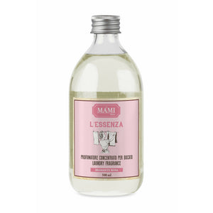 Profumatore per Bucato Essenza Mami Milano Ammorbidente Concentrato Liquido Formato: 500 ml, Fragranza: Diamante rosa