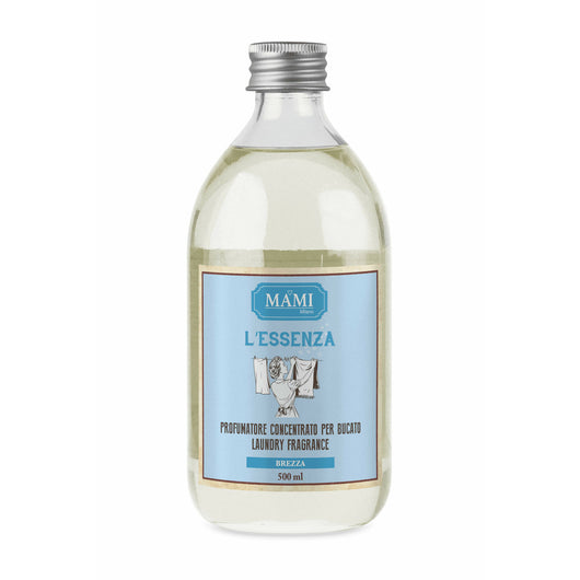 Profumatore per Bucato Essenza Mami Milano Ammorbidente Concentrato Liquido Formato: 500 ml, Fragranza: Brezza