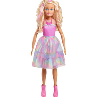 Barbie Bambola per Capelli Bionda Altezza 71 cm Gioco Giocattolo Idea Regalo