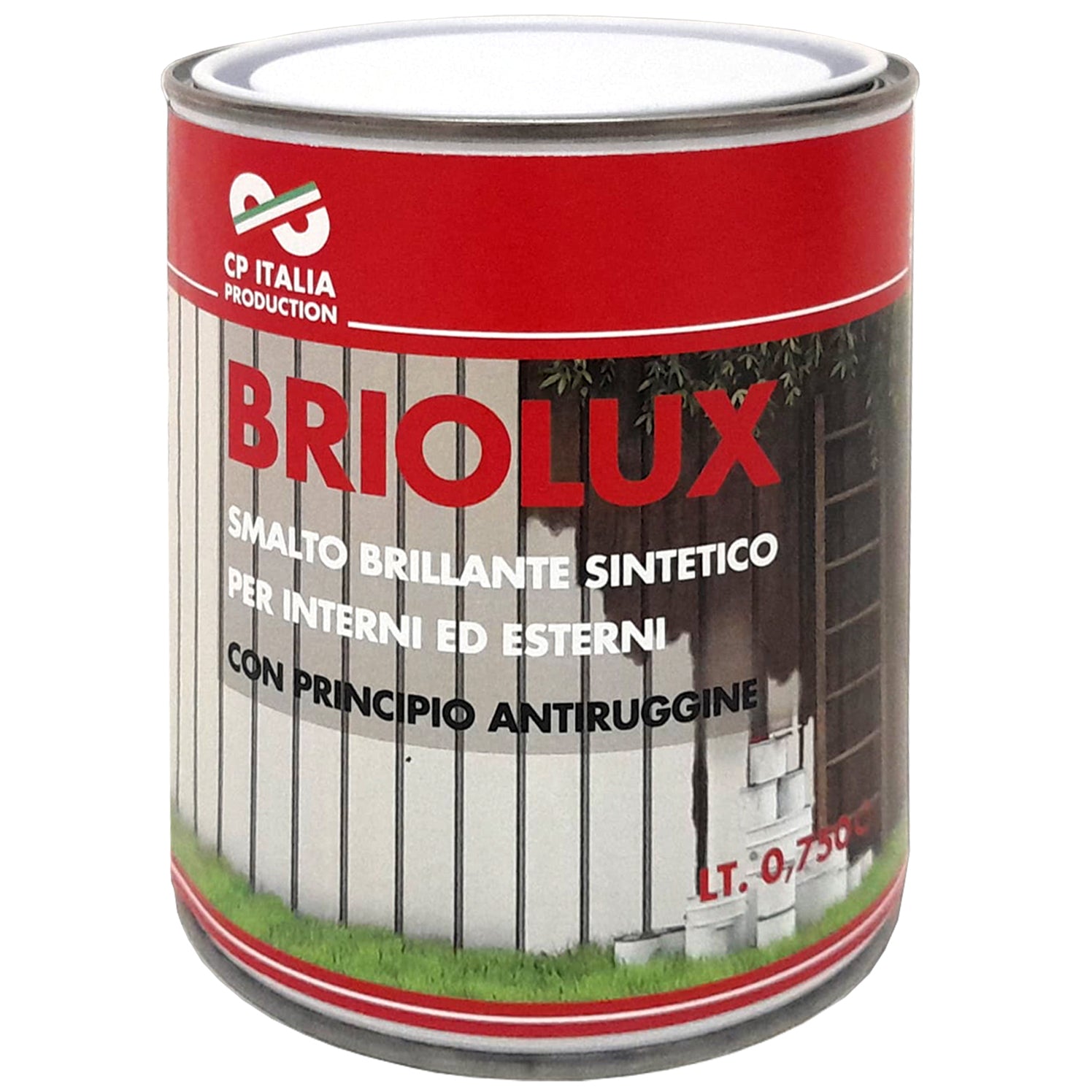 SMALTO BRIOLUX LT.0,750 BIANCO  PZ 6,0