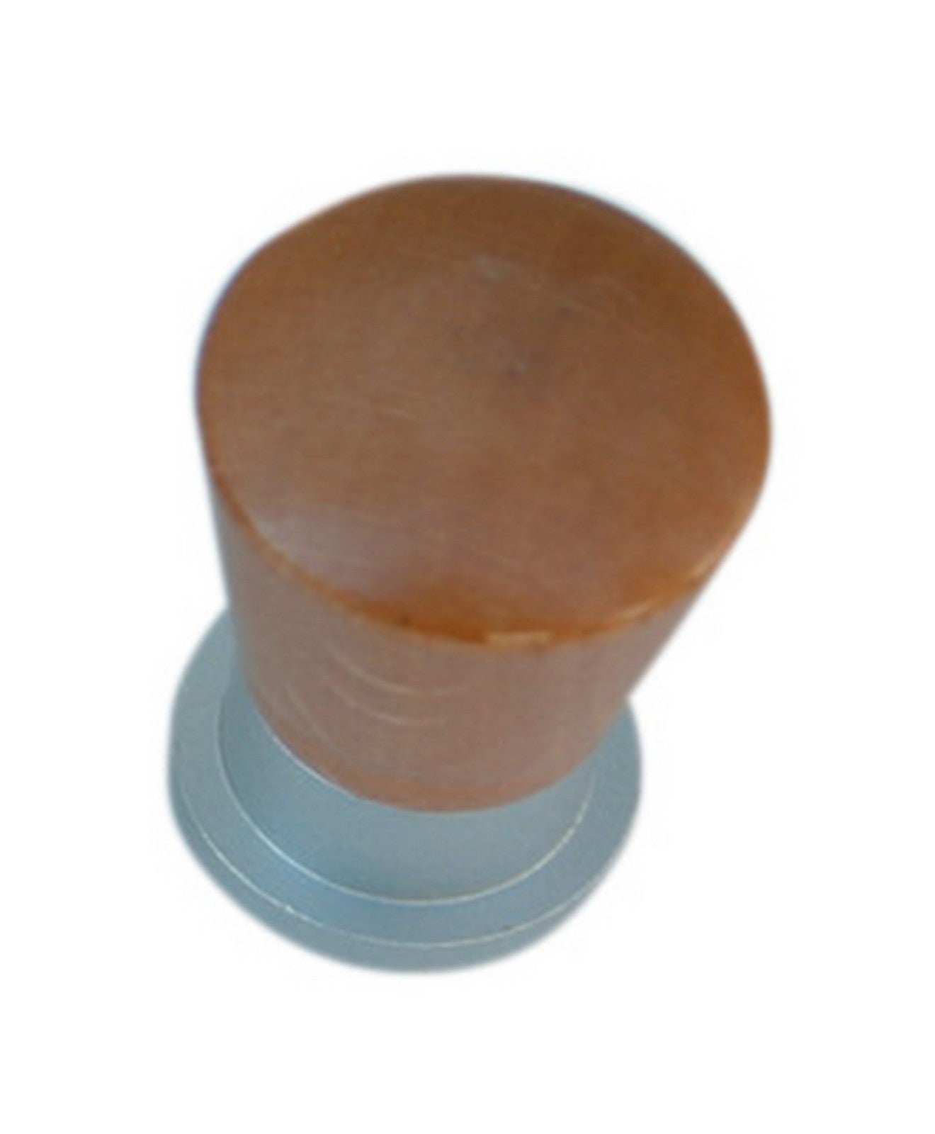 1blister blister pomoli in legno/ ottone diametro 19mm noce ch.(pz.2) cod:ferx.58745.stock.s