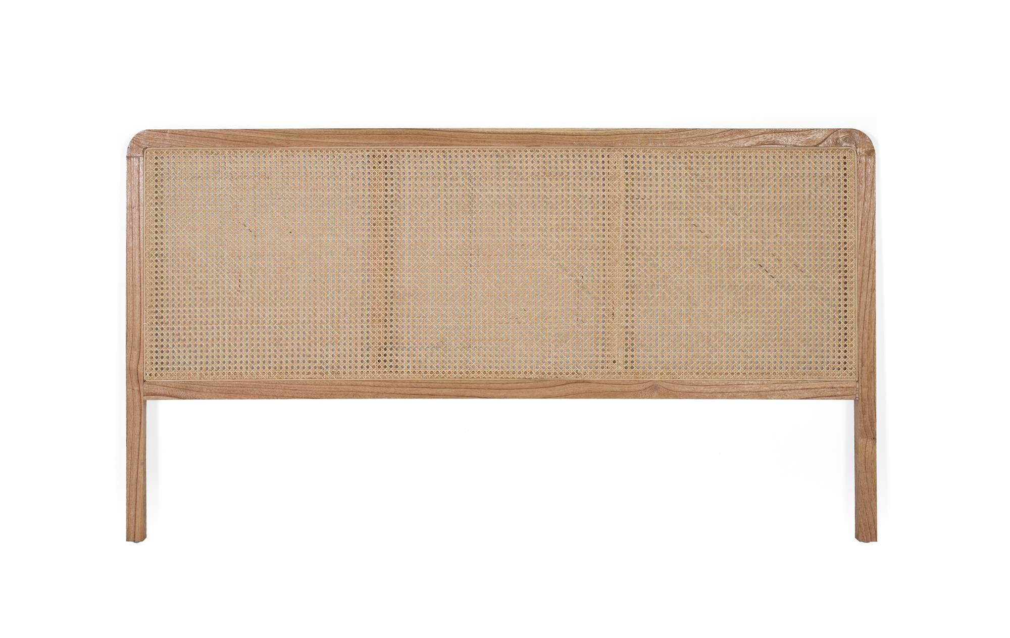 Testiera in rattan 150 cm