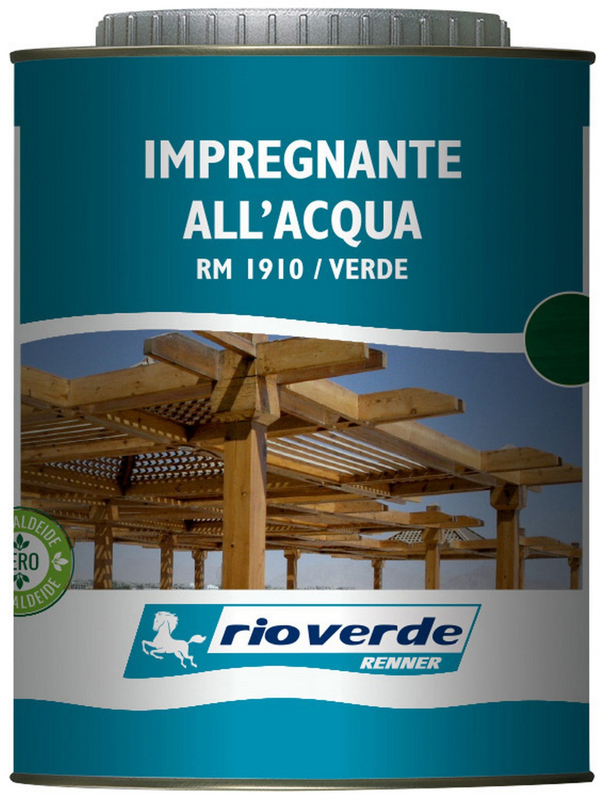 6pz rioverde rm 1910 impregnante verde lt. 0,750 5898