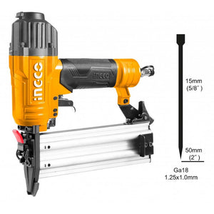 Chiodatrice pneumatica spara chiodi 1000 Chiodi inclusi - Ingco ABN15501