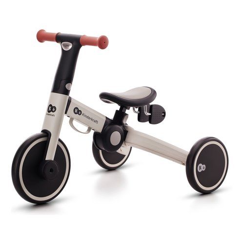 Triciclo kinderkraft kr4tri22gry0000 4trike trasformabile 3 in 1 silve