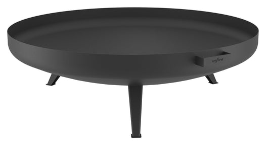 Braciere a Legna da Giardino ⌀100x30,8 cm in Acciaio Misa 1000 Bowl Nero