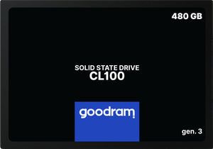 Goodram cl100 gen.3 480 gb 2.5" serial ata iii 3d nand - SSDPR-CL100-480-G3