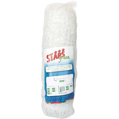 Rete sostegno ortaggi ortoplus stars pp cm 17x15 ml  100 h.cm 150 (4 pezzi) Stars 