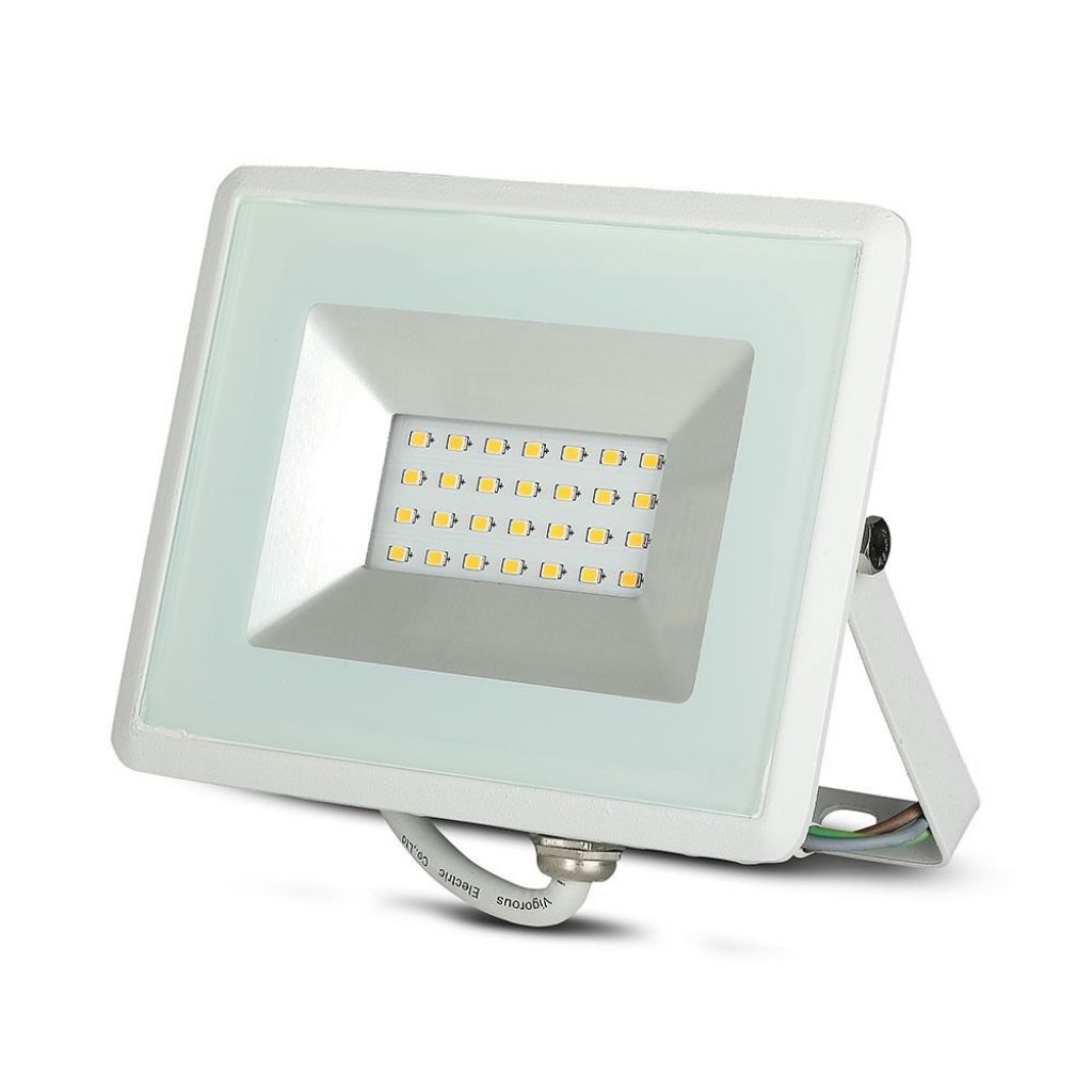 Proiettore a LED da 20 W Serie E SMD White Body 4000K