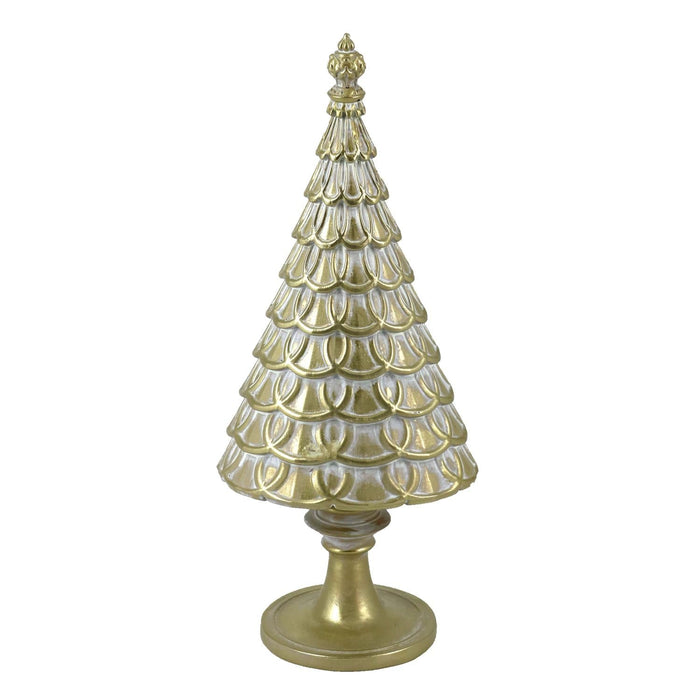 Albero resina oro cm 10x7xh23,5