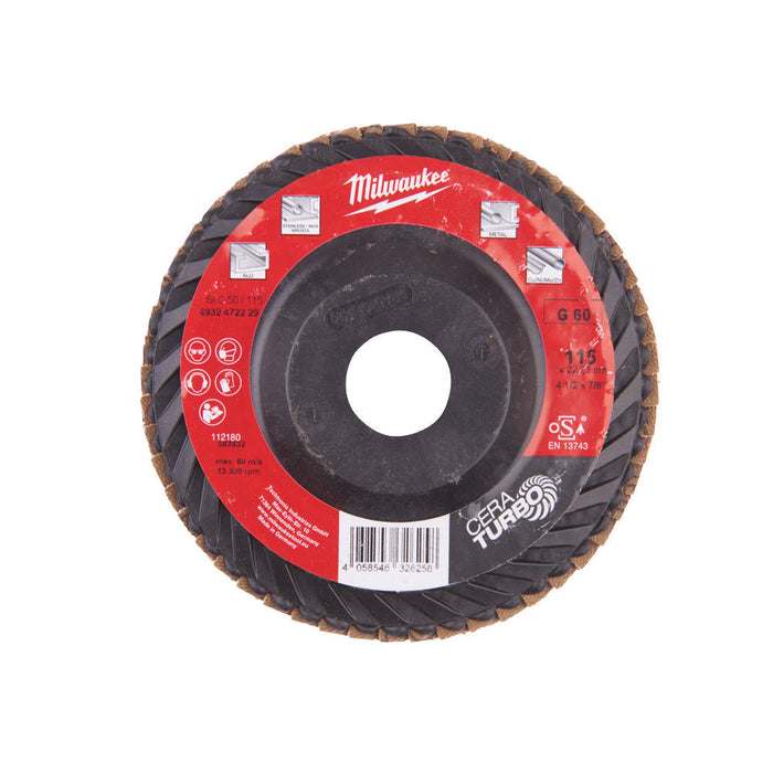 Disco Lamellare Cera Turbo Slc50-115Mm Grana 60-