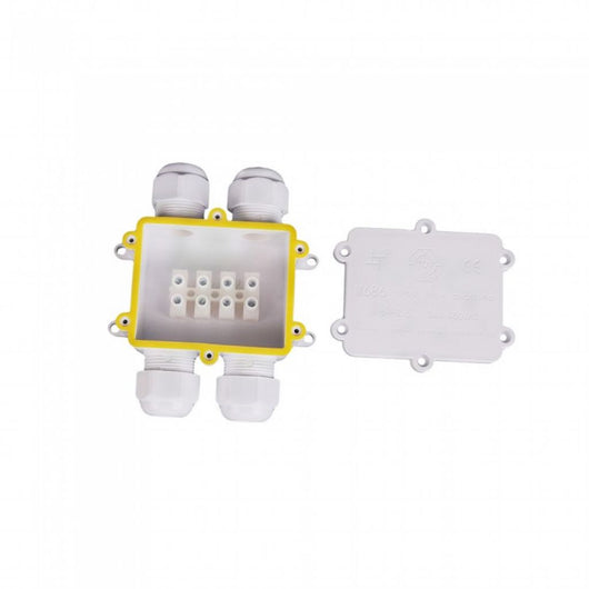 Terminal bianco a 4 pin bianco impermeabile 8-12 mm IP68