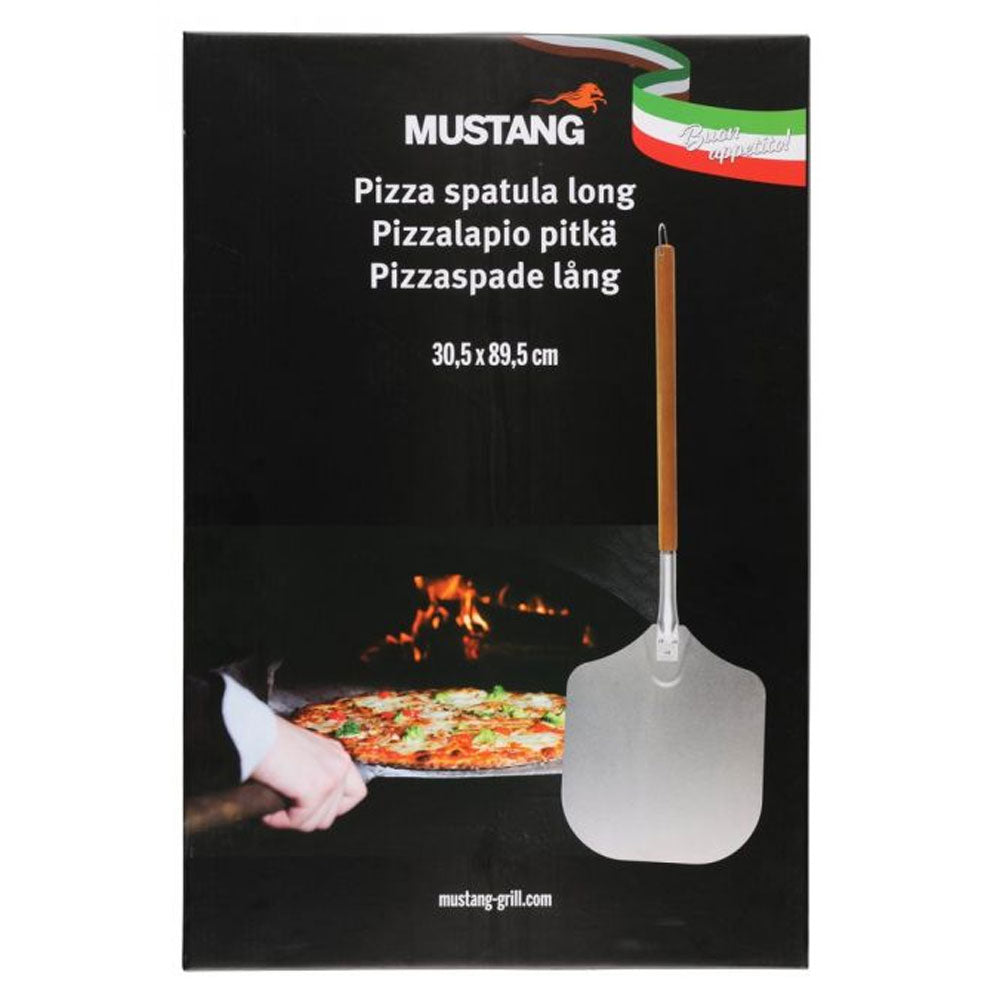 Pala Per Pizza Professionale Superficie In Alluminio 30,5 x 30cm Manico In Legno