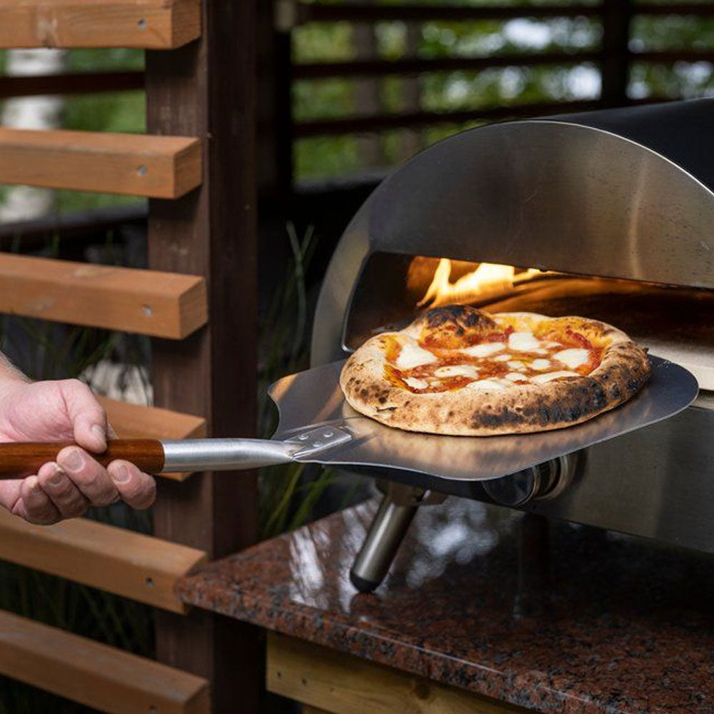 Pala Per Pizza Professionale Superficie In Alluminio 30,5 x 30cm Manico In Legno