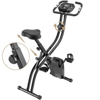 Cyclette Pieghevole Fitness Allenamento Cardio Spinning Bike Sedile Regolabile