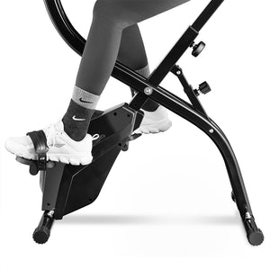 Cyclette Pieghevole Fitness Allenamento Cardio Spinning Bike Sedile Regolabile