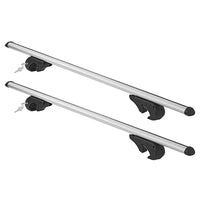 Set 2 Barre Portatutto Universali Per Auto Portapacchi Max 120cm Portata 70kg