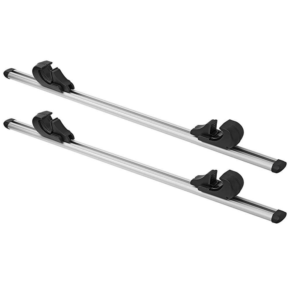 Set 2 Barre Portatutto Universali Per Auto Portapacchi Max 120cm Portata 70kg