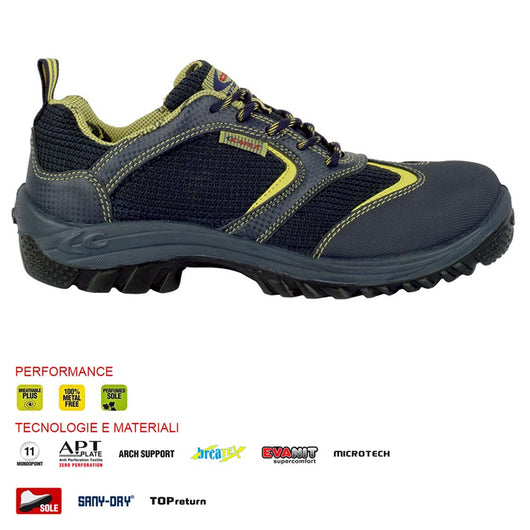 Scarpe antinfortunistiche cofra nizza s1 p src numero 37 scarpe da lavoro