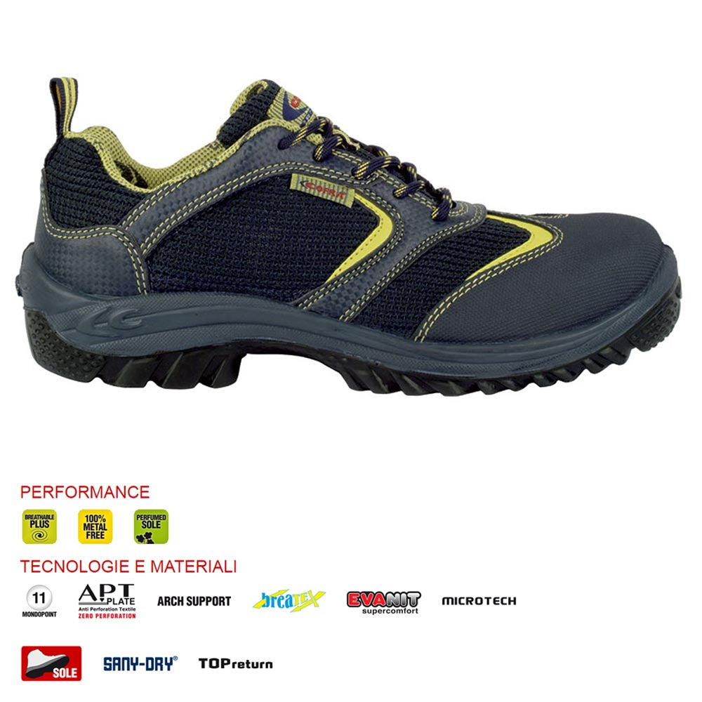 Scarpe antinfortunistiche cofra nizza s1 p src numero 38 scarpe da lavoro