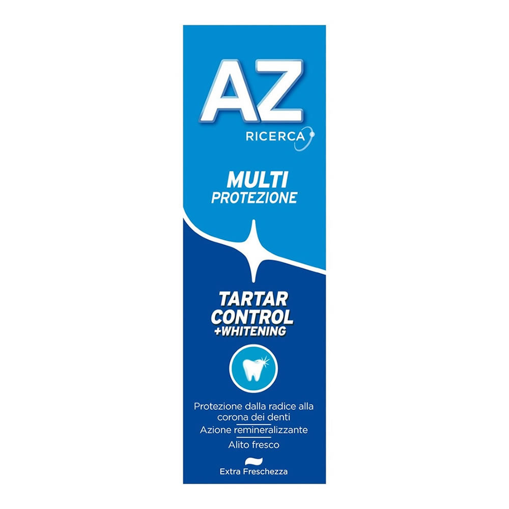 Multipack da 30 dentifrici az multi-protezione tartar control + whitening da 75 millilitri ciascuno