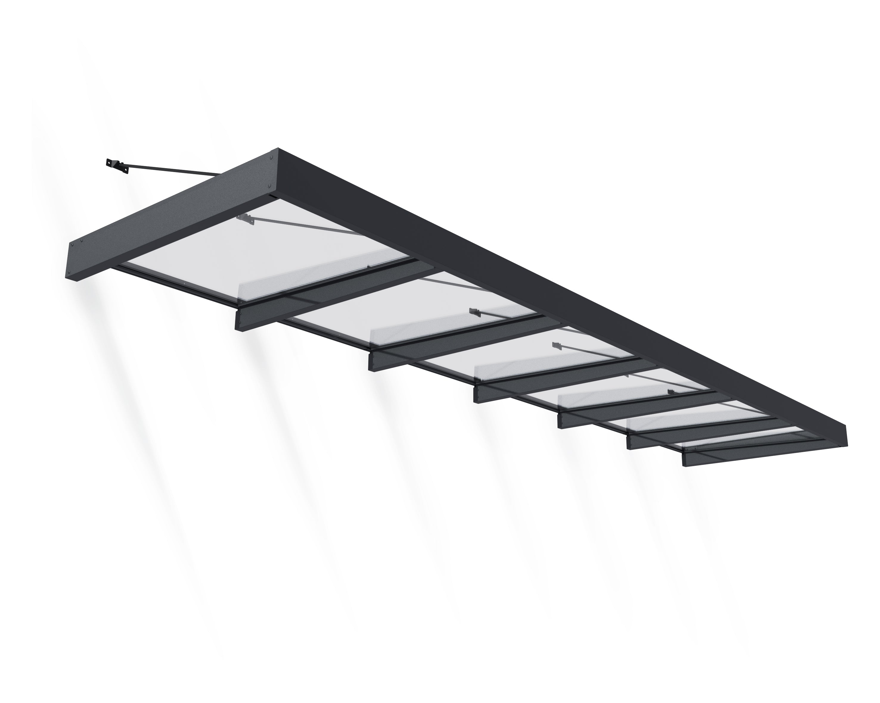 Pensilina Da Esterno Sophia XL 565X140X67 cm  Trasparente