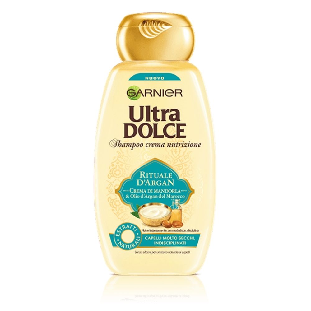 Shampoo garnier ultra dolce rituale d'argan 6 confezioni da 300 ml