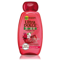 Shampoo 2in1 bambine garnier ultra dolce alla ciliegia 6 confezioni da 300 ml