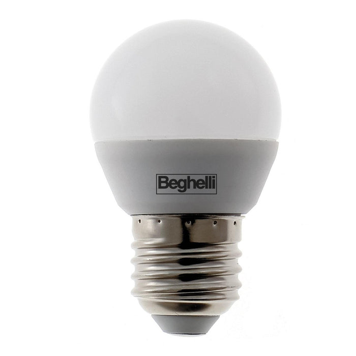 Lampada beghelli 56840 primaled a sfera 4w/350 lumen g45 e27 4k