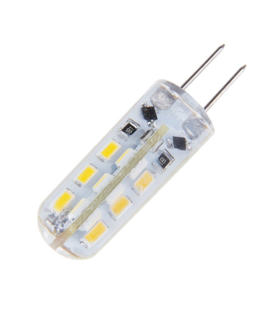 5pcs Pezzi Dc12v 3014 Smd G4 Lampadina A Led Luminosa 3w Bianco Caldo Freddo  -bianco Freddo      -