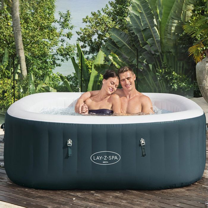 Piscina SPA Idromassaggio Gonfiabile Lay-Z-Spa IBIZA Bestway - 4/6 persone