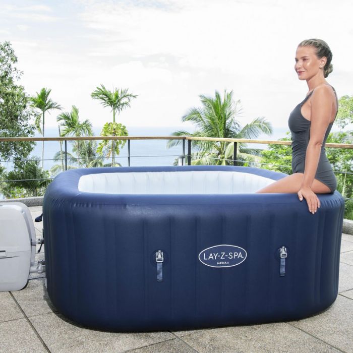 Piscina SPA Idromassaggio Gonfiabile Lay-Z-Spa HAWAII - 4/6 persone