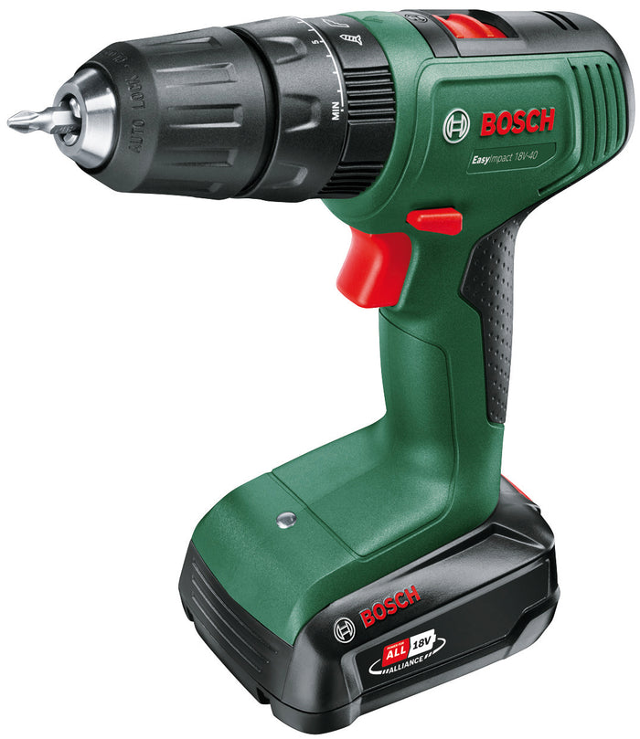 Bosch trapano battente-avvitatore a batteria easy impact 18v-40 18v  - Bosch