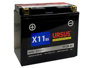 batteria avviamento moto ursus x12 bs 10 ah mm. 150x87x130 h vit55491