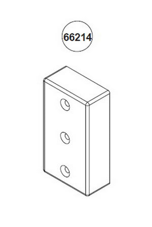 kit cassettiera 4cassetti (piede pz1) cod:ferx.602271