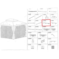 ZZ-CROCIERA (J)X GAZEBO ADVENTURE MT.3X4  PZ 1,0