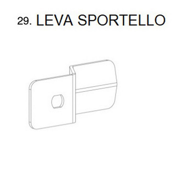 leva sportello n. 29 x barbecue asado 602799