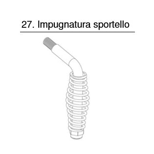 ZZ-IMPUGNATURA SPORTELLO NR.27 BARBECUE ASADO  PZ 1,0