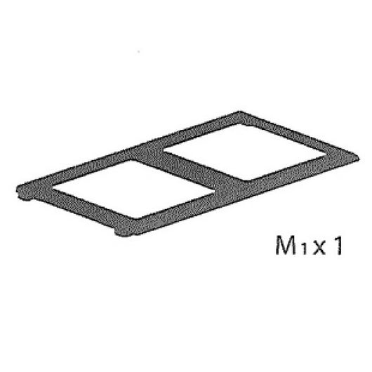 cornice m1x1 perr pattumiera 2 ante cm. 68x37x90h art plast cod:ferx.603227