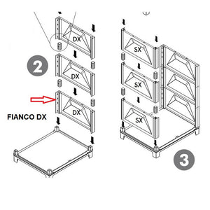 fianco dx per kit lavatoio resina antiacido cod:ferx.603260