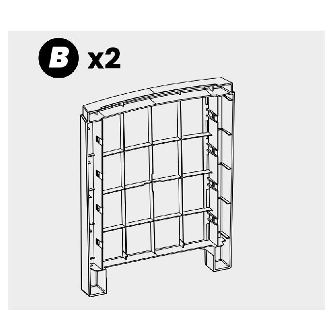 ZZ-PART.B TAVOLINO X SALOTTO RESINA LIDO 4PZ ANTRACITE  PZ 1 